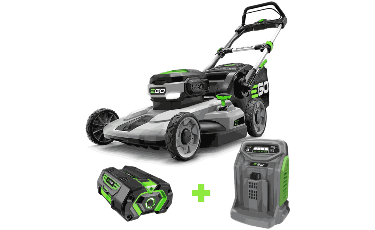 Газонокосилка EGO LM2102 52 см в комплекте