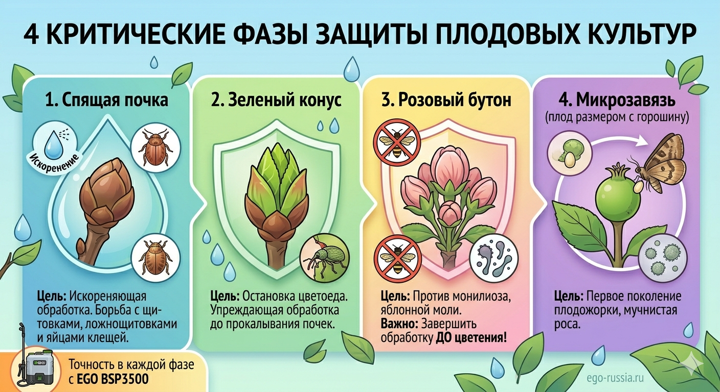 Повреждение почки вредителем