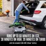 EGO WDV0900 время работы