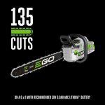 EGO CS2000 до 230 резов на одном заряде